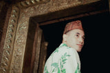 KURTA AND ALIGARHI PAJAMA IN GREEN