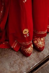 Laal Champa Kali Saree