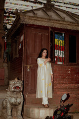 Shwet Champa Kurta Set
