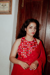 Phool Sitara Saree And Blouse