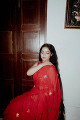Phool Sitara Saree And Blouse