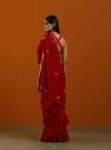 Phool Sitara Saree And Blouse