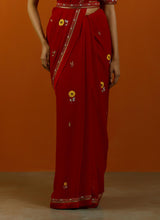 Laal Champa Kali Saree