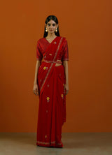 Laal Champa Kali Saree