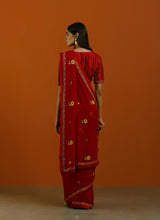 Laal Champa Kali Saree
