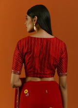 Laal Champa Kali Saree