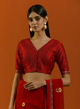 Laal Champa Kali Saree