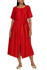 Oorja Pleated Dress