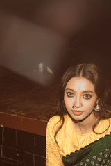 Mango Bite Sari & Blouse