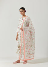 Ivory Printed Kurta Set