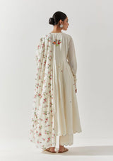 Ivory Cotton Mal Kurta Set
