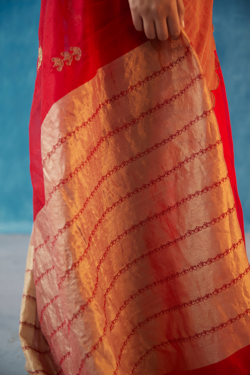 Sai Pallavi spotted wearing Nalini Saree