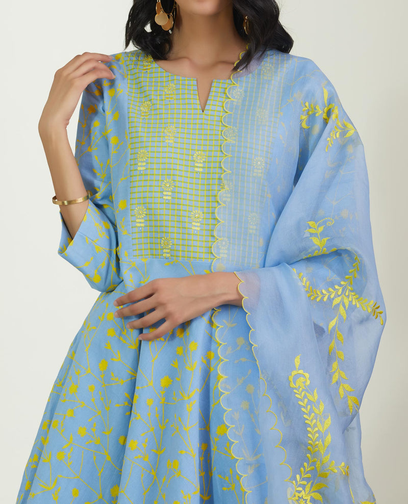 The Spring Sky Kurta Set