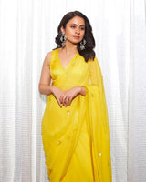 Rasika Duggar spotted wearing The Shining Sun Saree