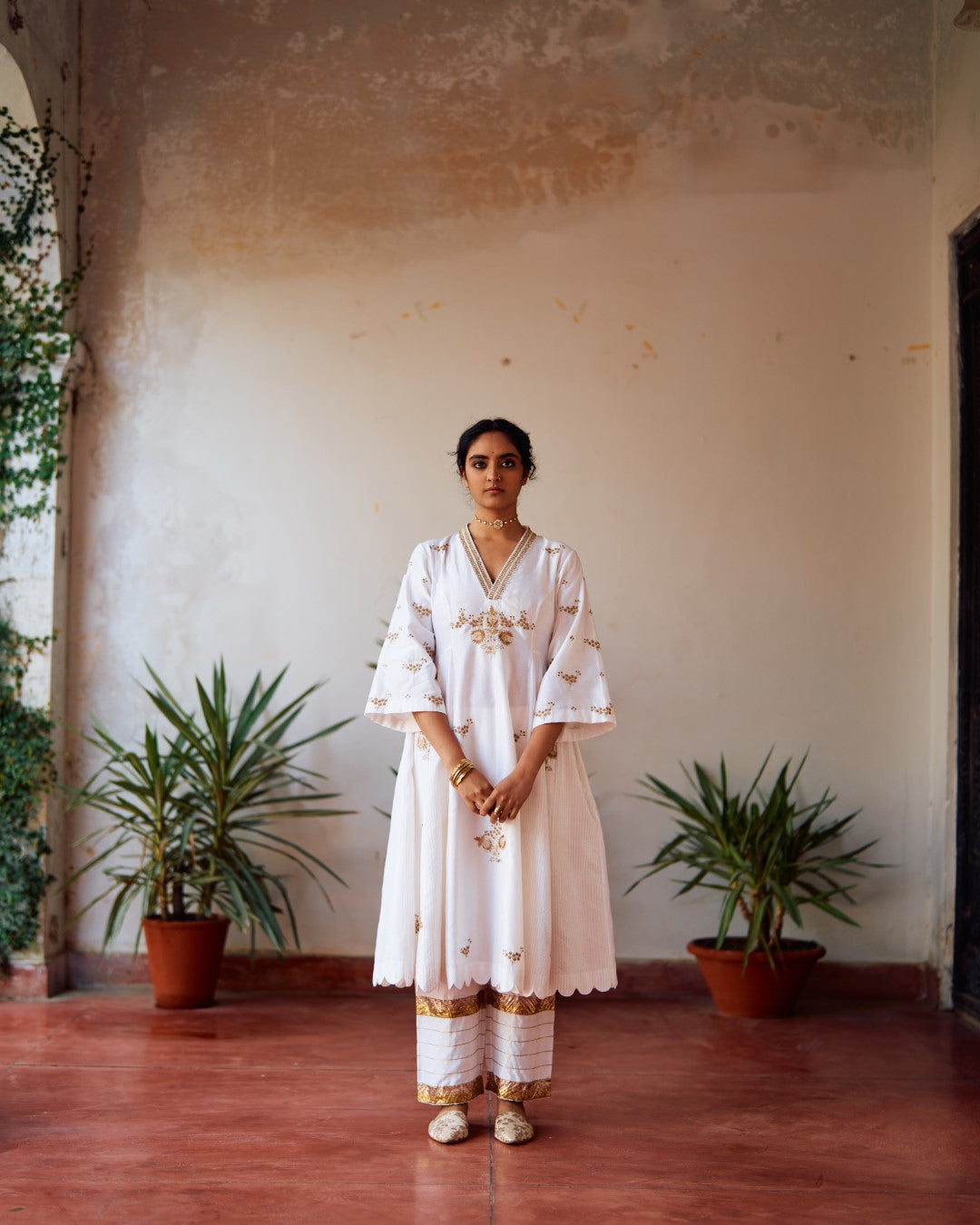 Usha Rani Kali Kurta set – label earthen