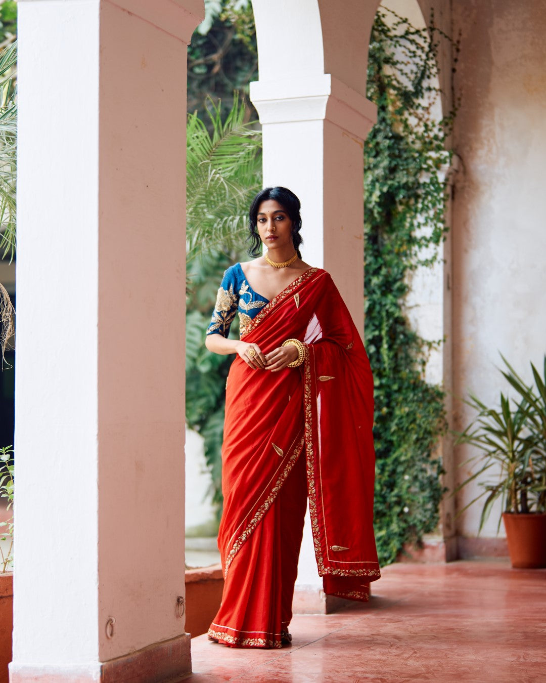Seetaphool Rani Saree & Blouse – labelearthen