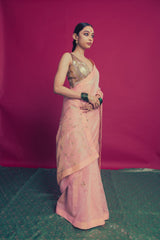 SUHANI SAANJH SAREE AND BLOUSE