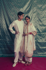 SHEESHMAHAL KURTA ODHNI SET