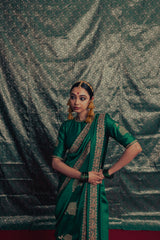 MALLIKA SAREE AND BLOUSE