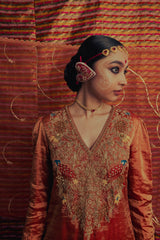 NOOR SHARARA ODHNI SET