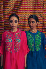 GULPOSH KURTA AND PANT SET