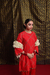 CHARULATA KURTA AND SALWAR SET