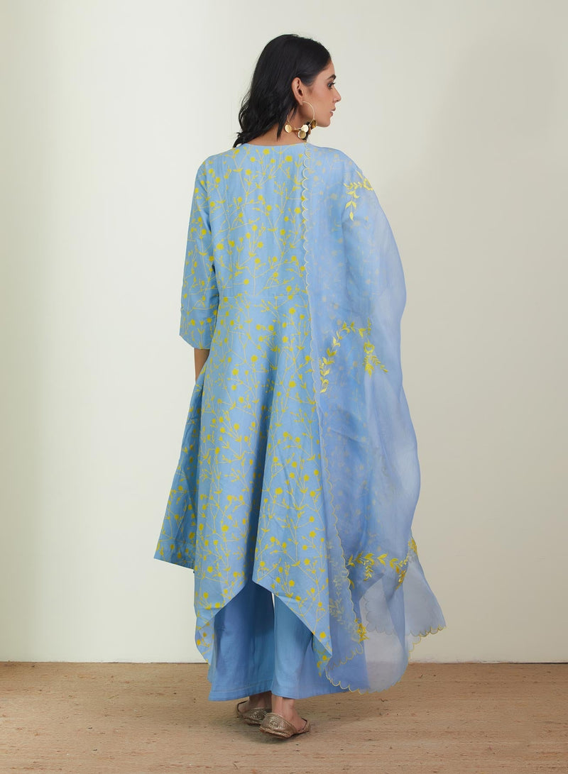 The Spring Sky Kurta Set