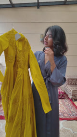 Steffhy Antony in Amaltaas Kali Kurta