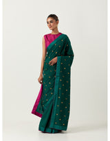 Hazzarbuti saree and blouse